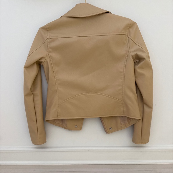 Anthropologie Vegan Leather Moto Jacket - Picture 3 of 3
